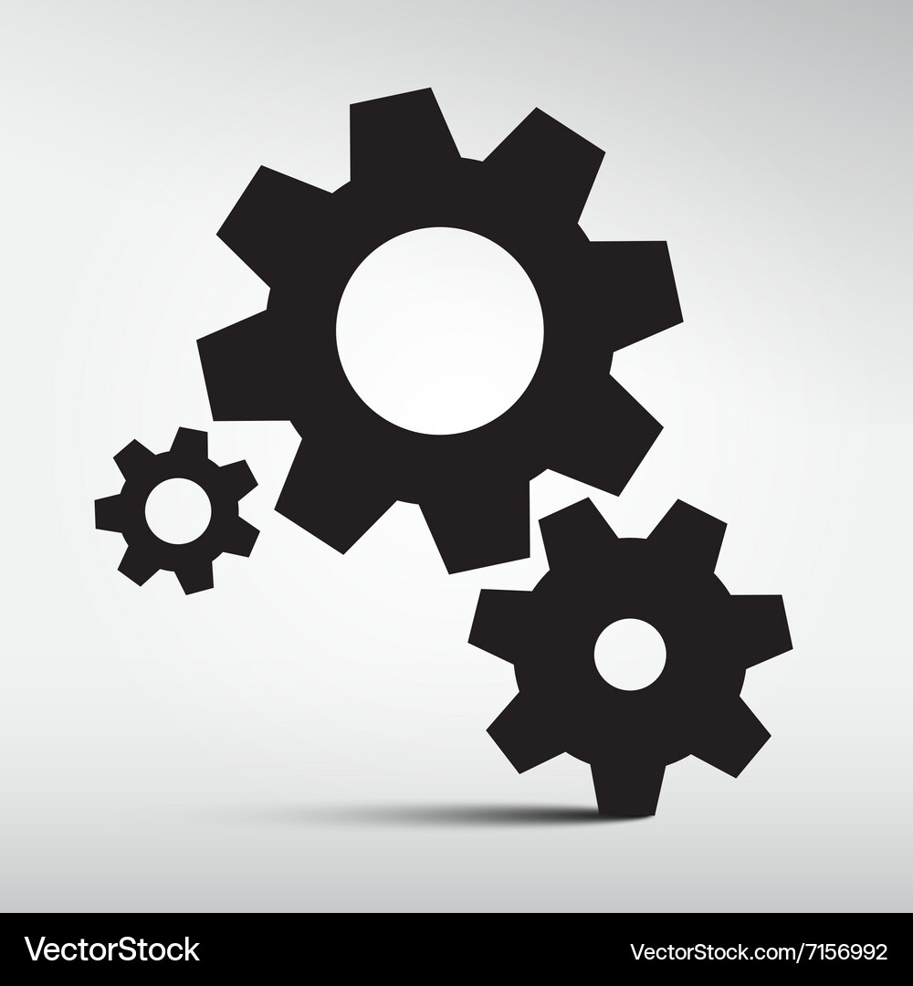 Cogs - Gears Royalty Free Vector Image - VectorStock