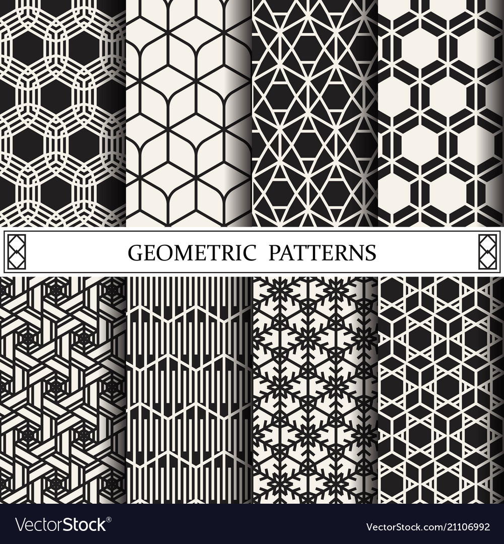 Geometric patternpattern fills web page Vector Image Geometric patternpattern fills web page