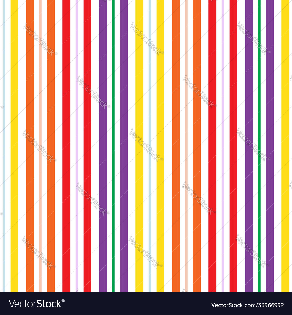 Rainbow stripe seamless pattern background