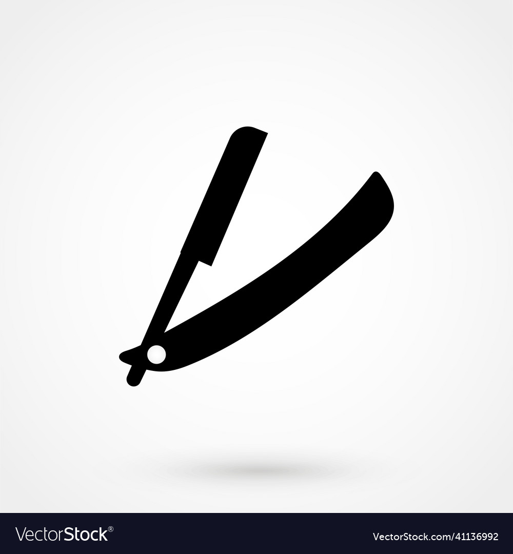 Razor icon Royalty Free Vector Image - VectorStock