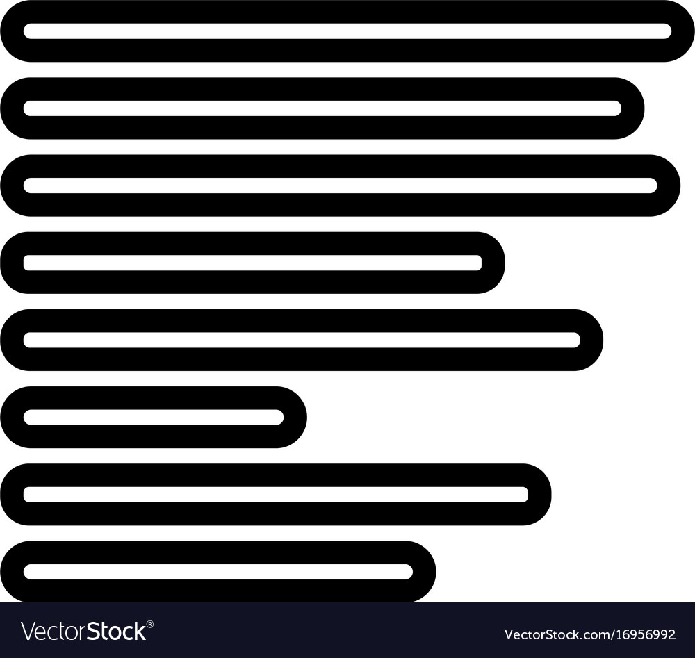 Text lines icon Royalty Free Vector Image - VectorStock