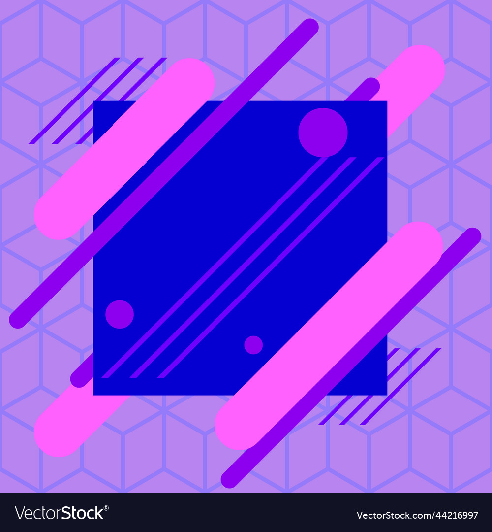 Asymmetrical unequal shaped form format vector image Asymmetrical unequal shaped form format