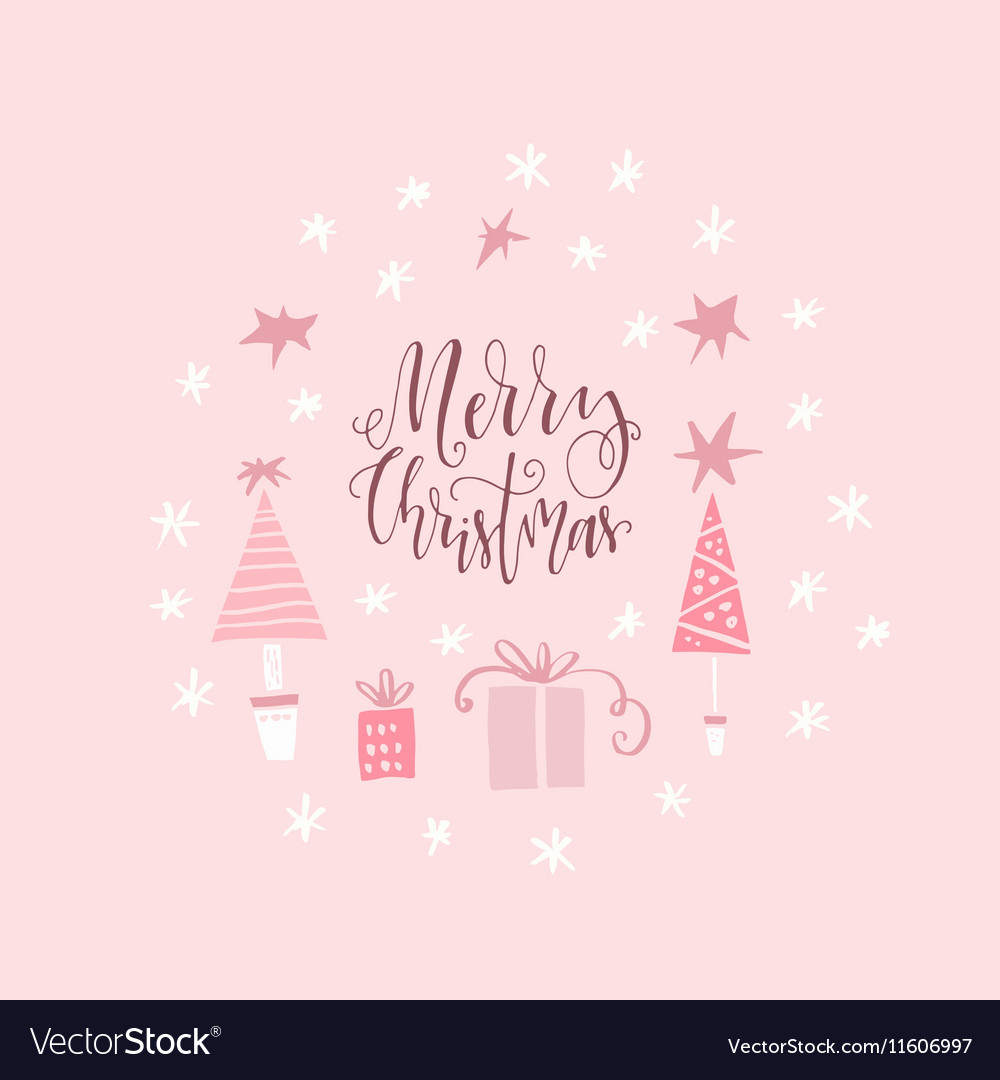 Hand Lettered Christmas Art