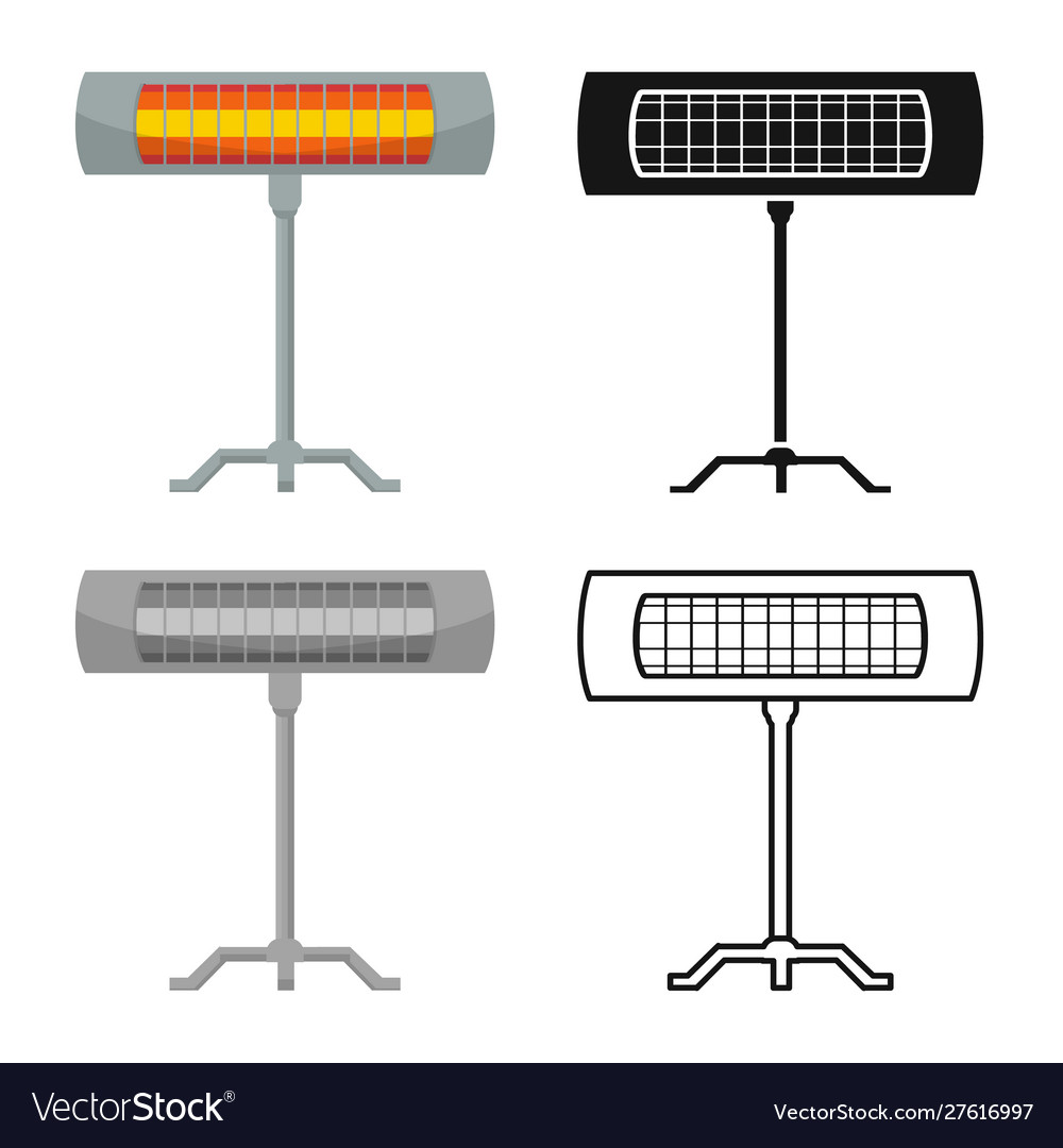 Isolated object heater and infrared sign