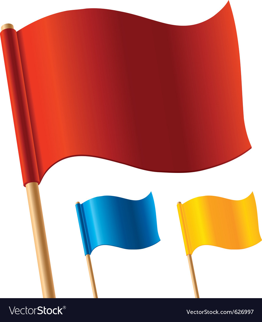 Multiple Colorful Flags