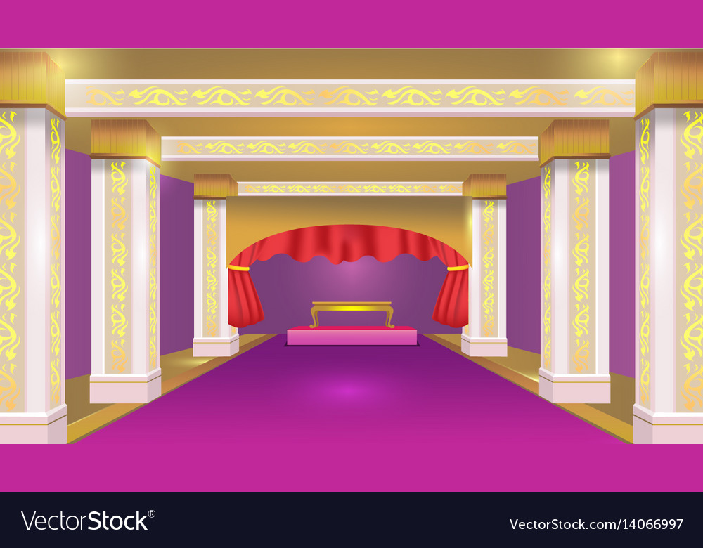 Violet Palace Interior Background