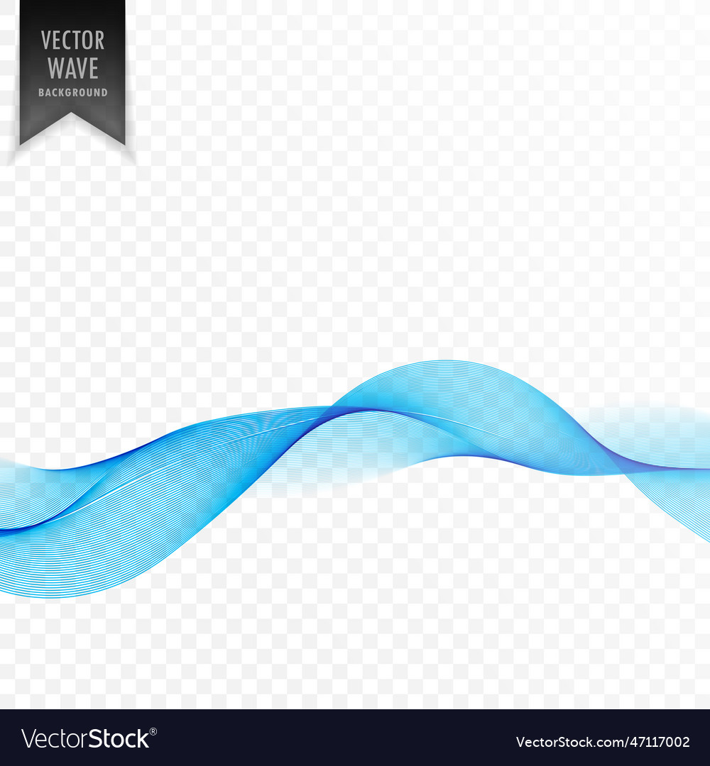 Abstract elegant blue wave background