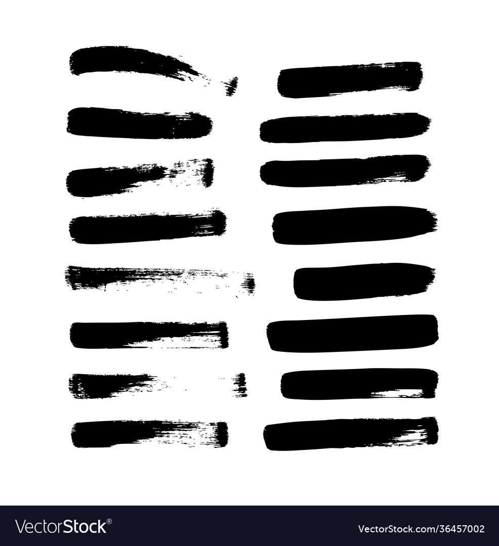 Abstract Paint Splatter Set