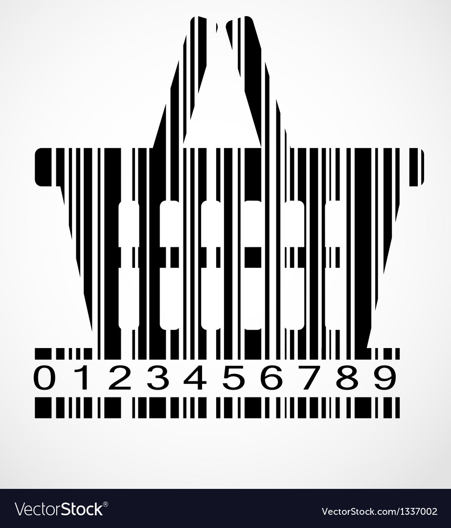 Barcode shoping cart image