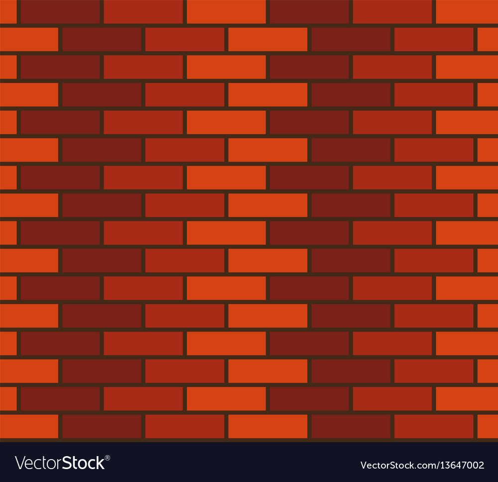 Brick Wall Seamless Texture Royalty Free Vector Image