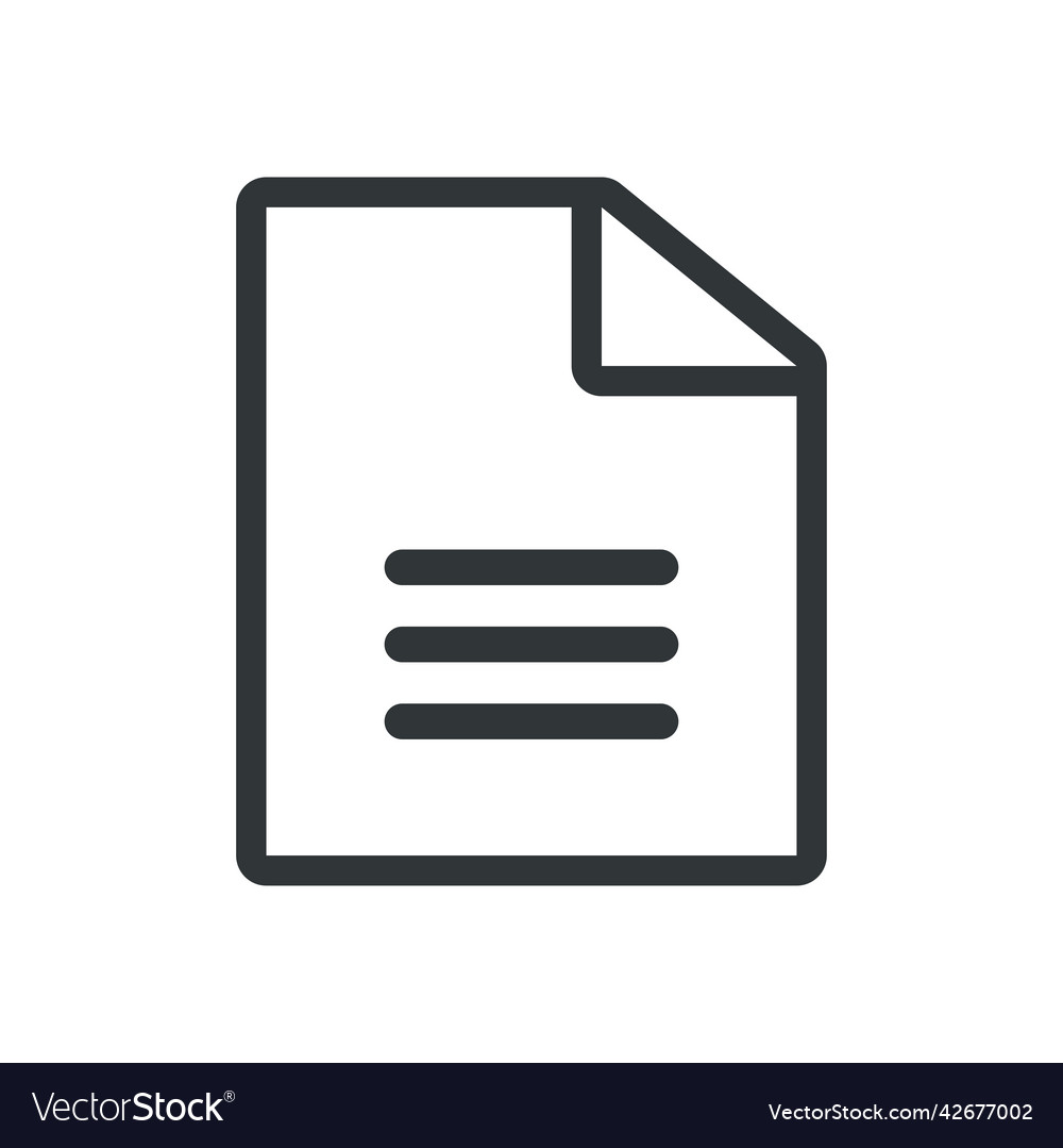 Flat data document design