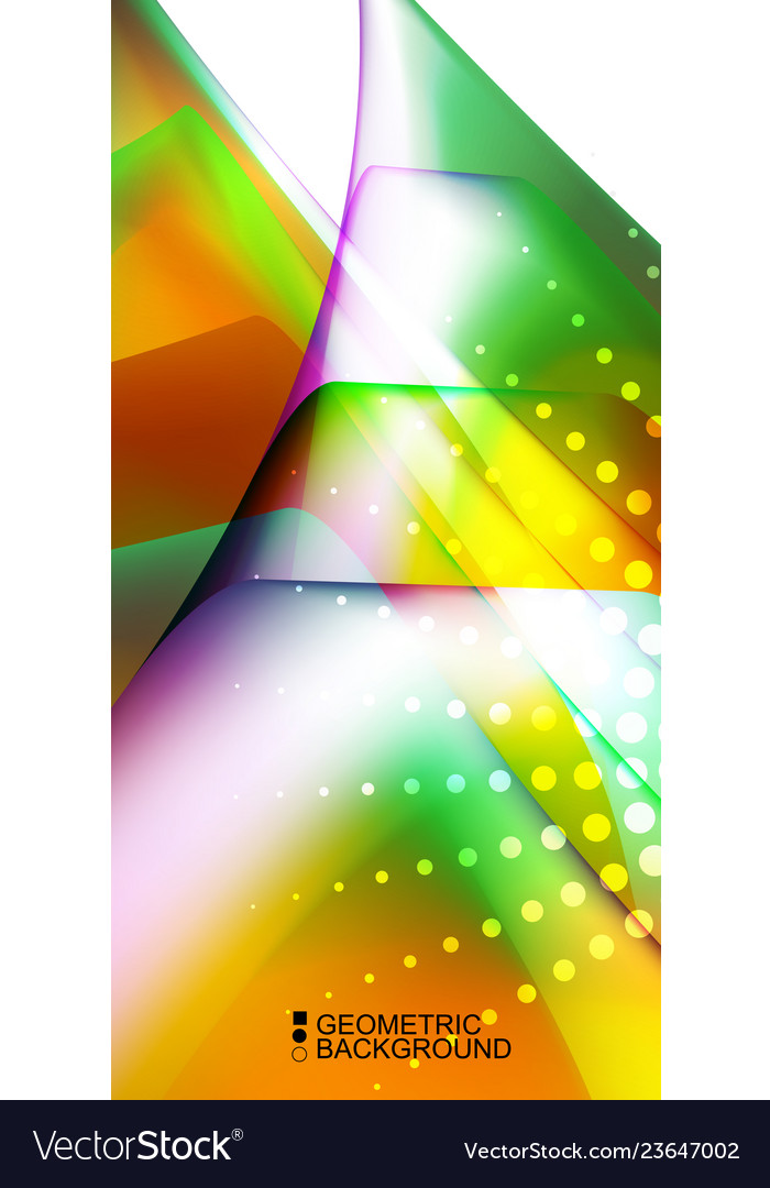 Geometric colorful abstract background