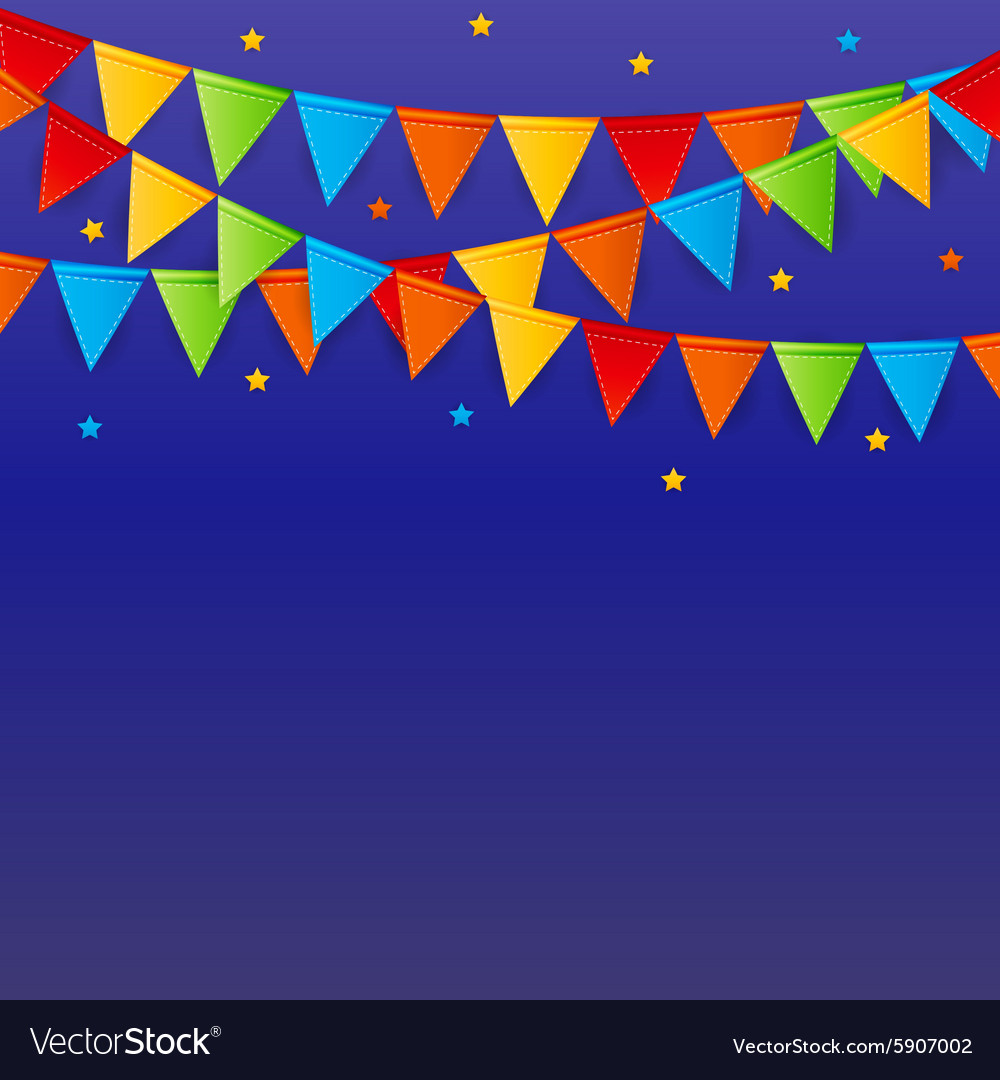 Hintergrund der Partyfahnen