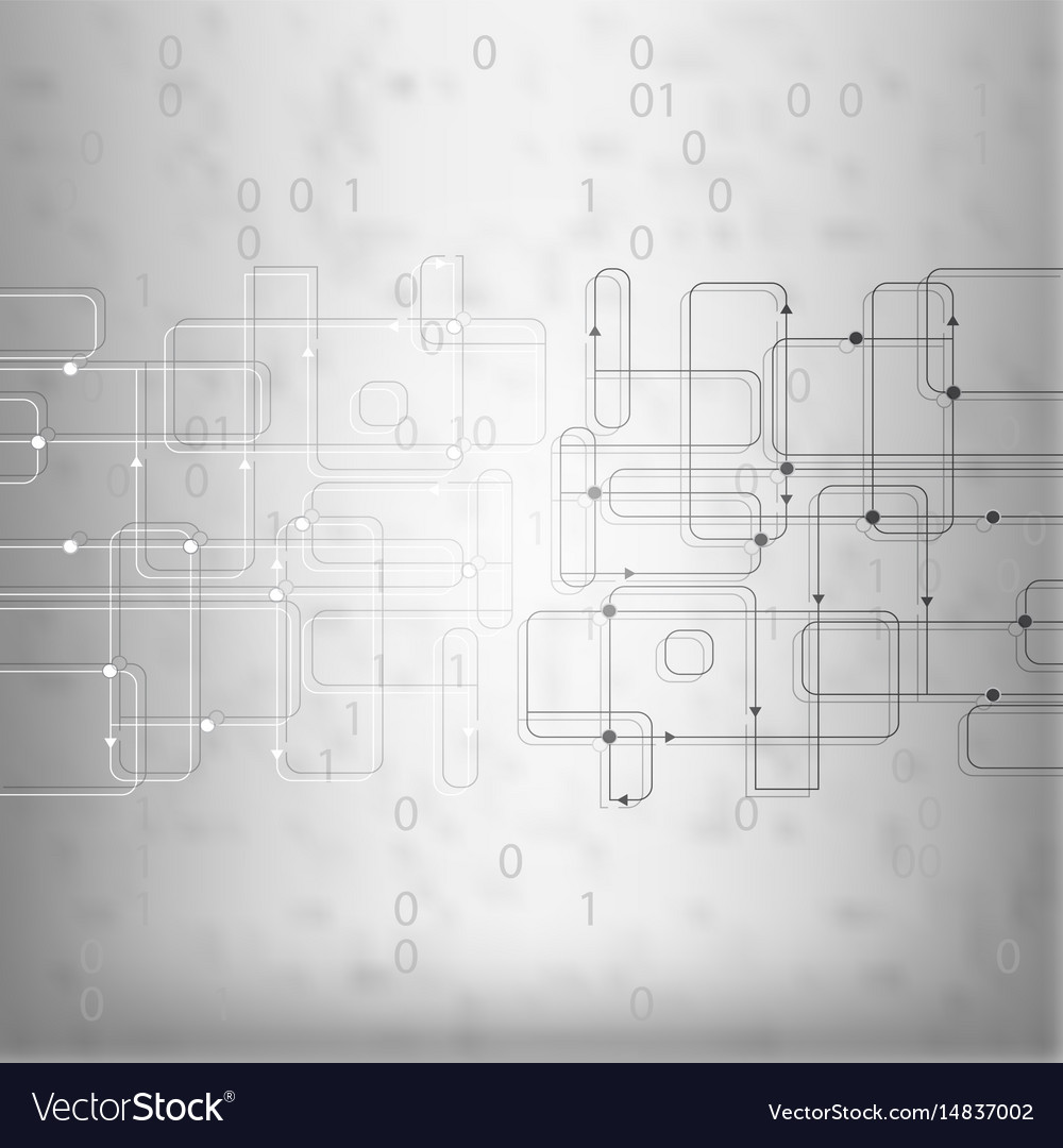 Technological Circuit Background