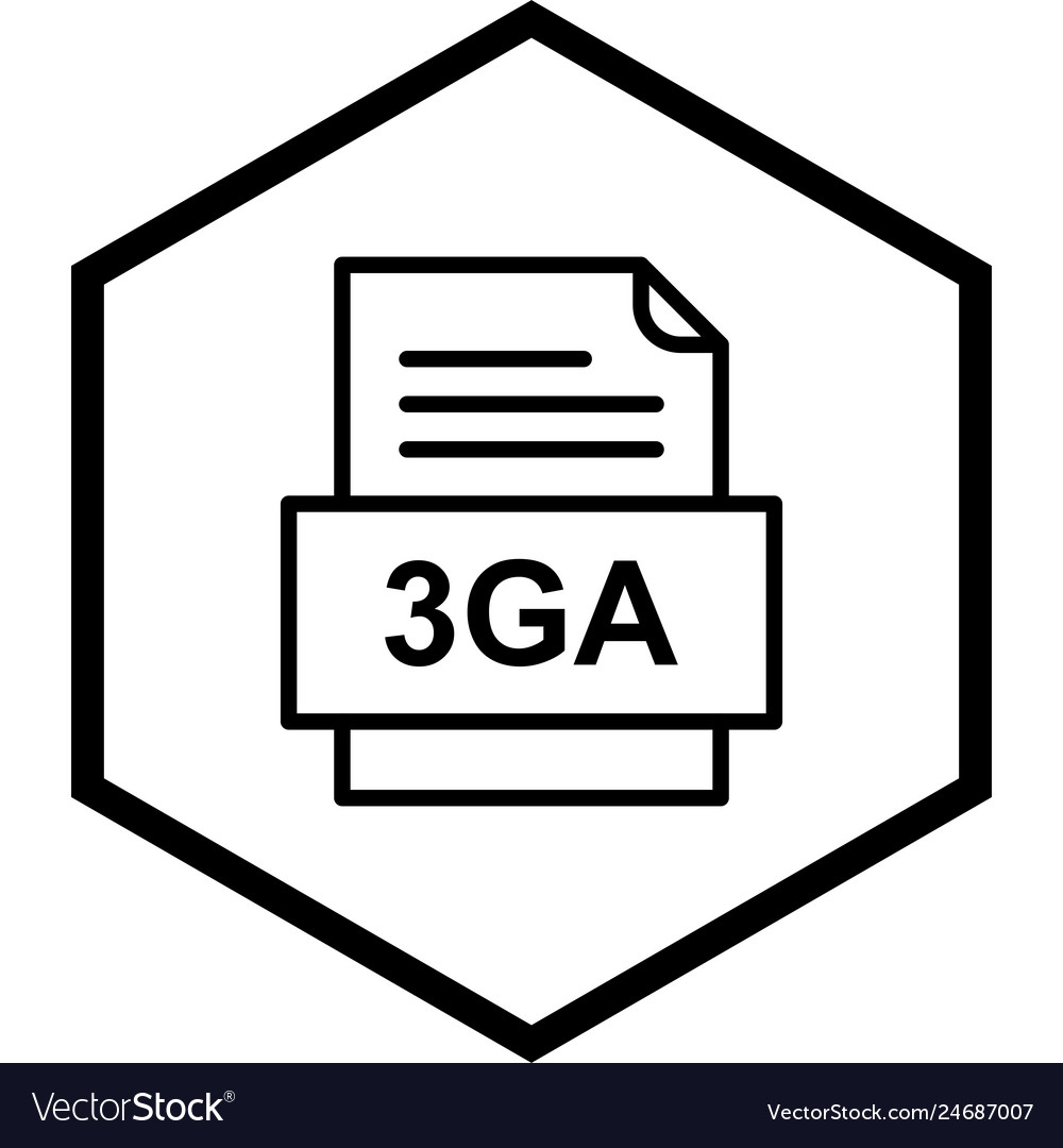 3ga file document icon
