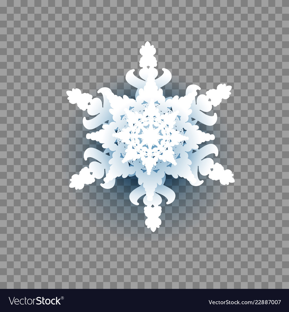 Detailed Paper Snowflake Icon