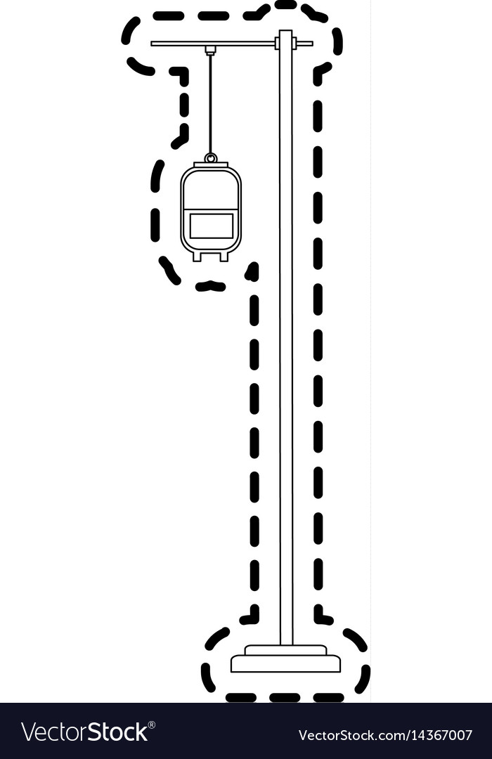Iv Bag Icon Image Royalty Free Vector Vectorstock Iv Bag Icon Image Vector