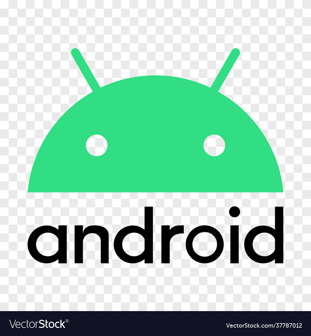 Android Operating System Logo Royalty Free Vector Image