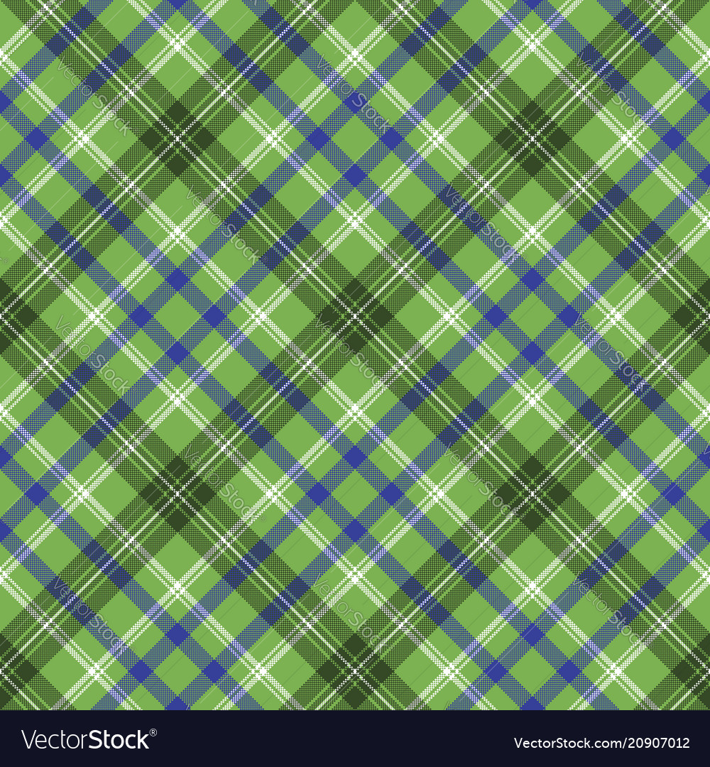 Green tartan check plaid nahtlose Pixelmuster