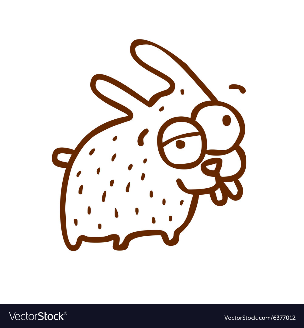 Hand Drawn Bunny