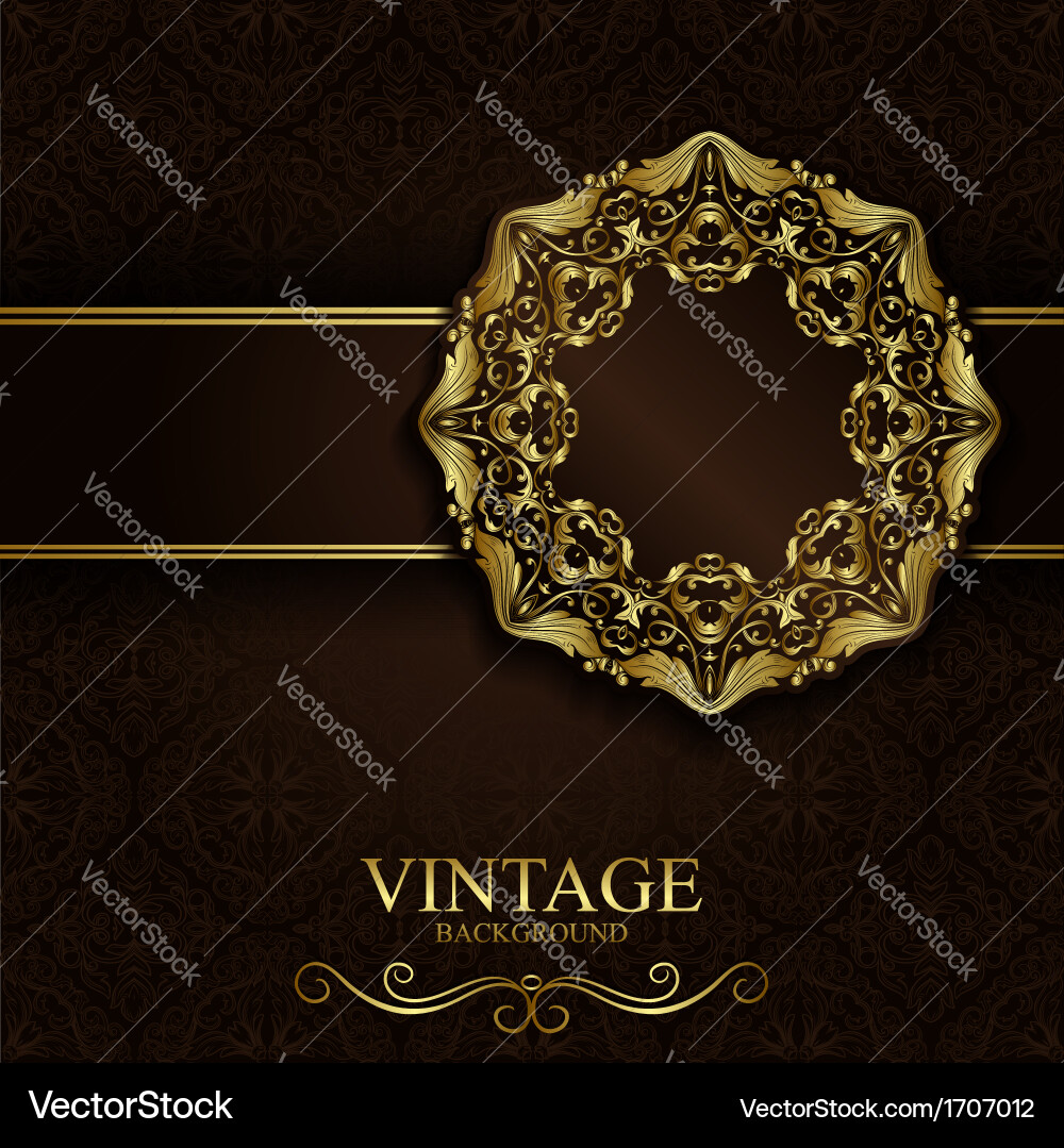 Vintage background Royalty Free Vector Image - VectorStock