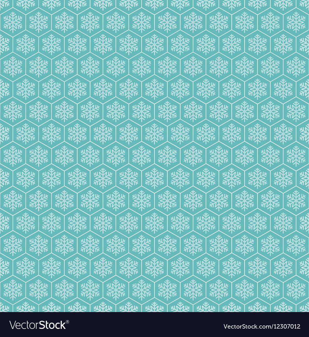 Winter Snowflake Pattern