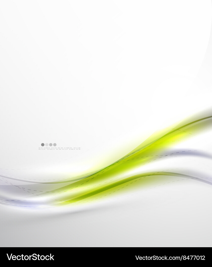 Yellow wave abstract background Royalty Free Vector Image