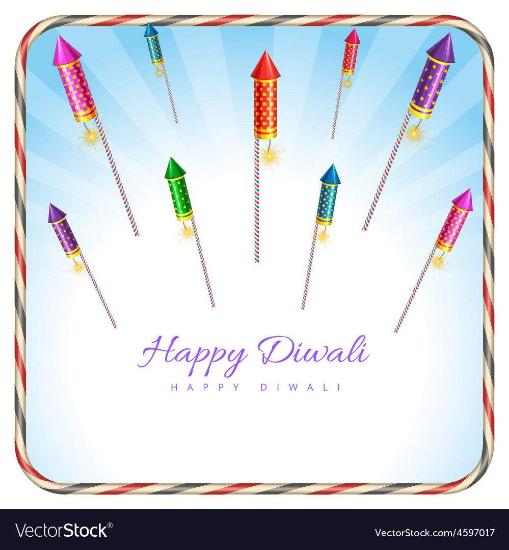 Diwali design Royalty Free Vector Image - VectorStock