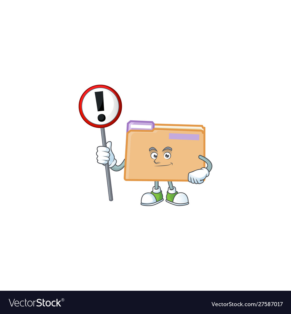 With sign folder for saving a file document Vector Image With sign folder for saving a file document