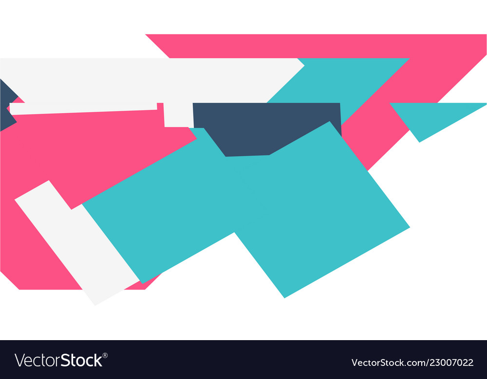 Abstract Colored Box Pattern