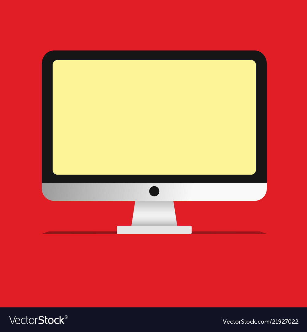 Flat design business empty vector image Flat design business empty