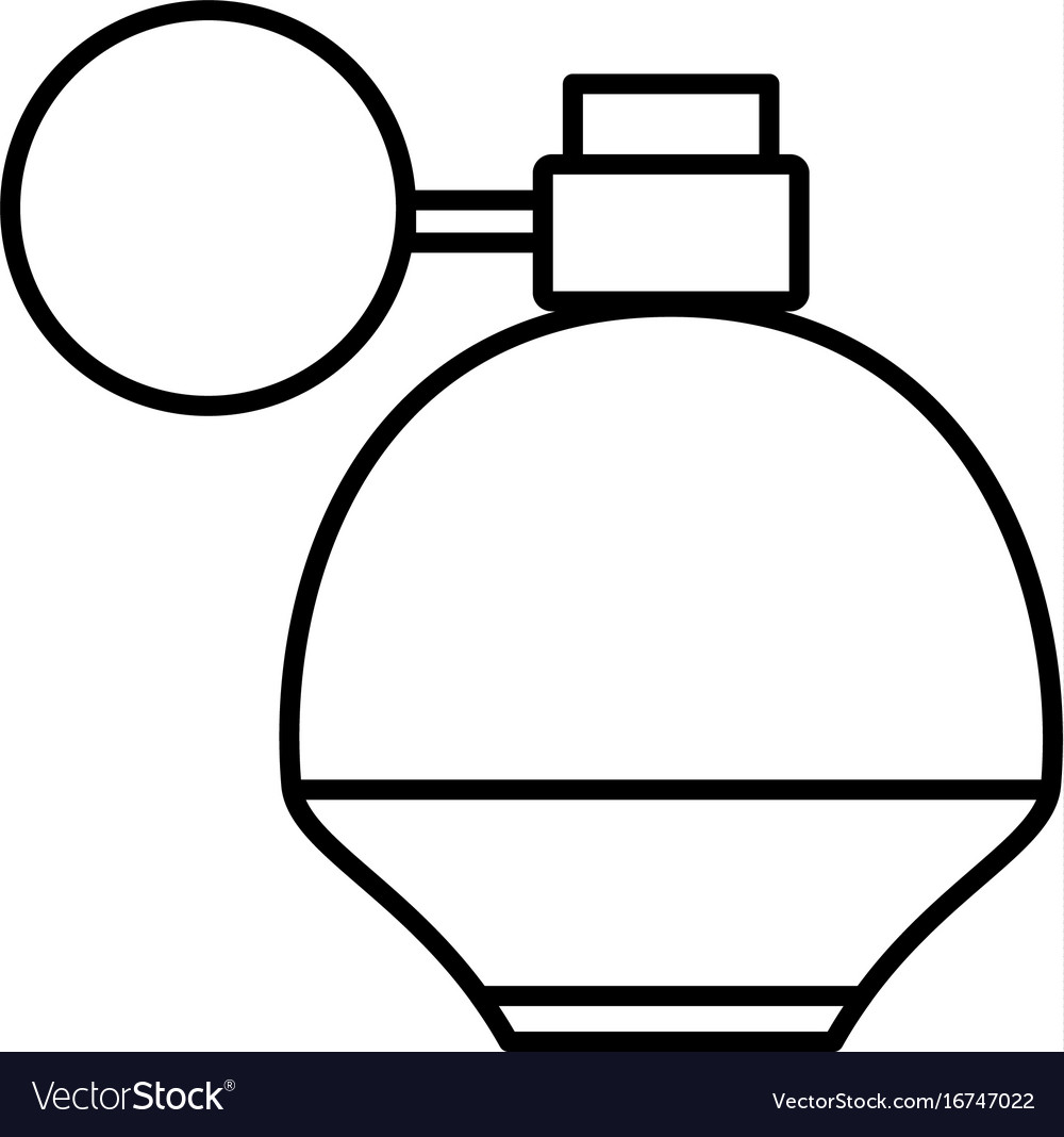 Fragance bottle icon Royalty Free Vector Image