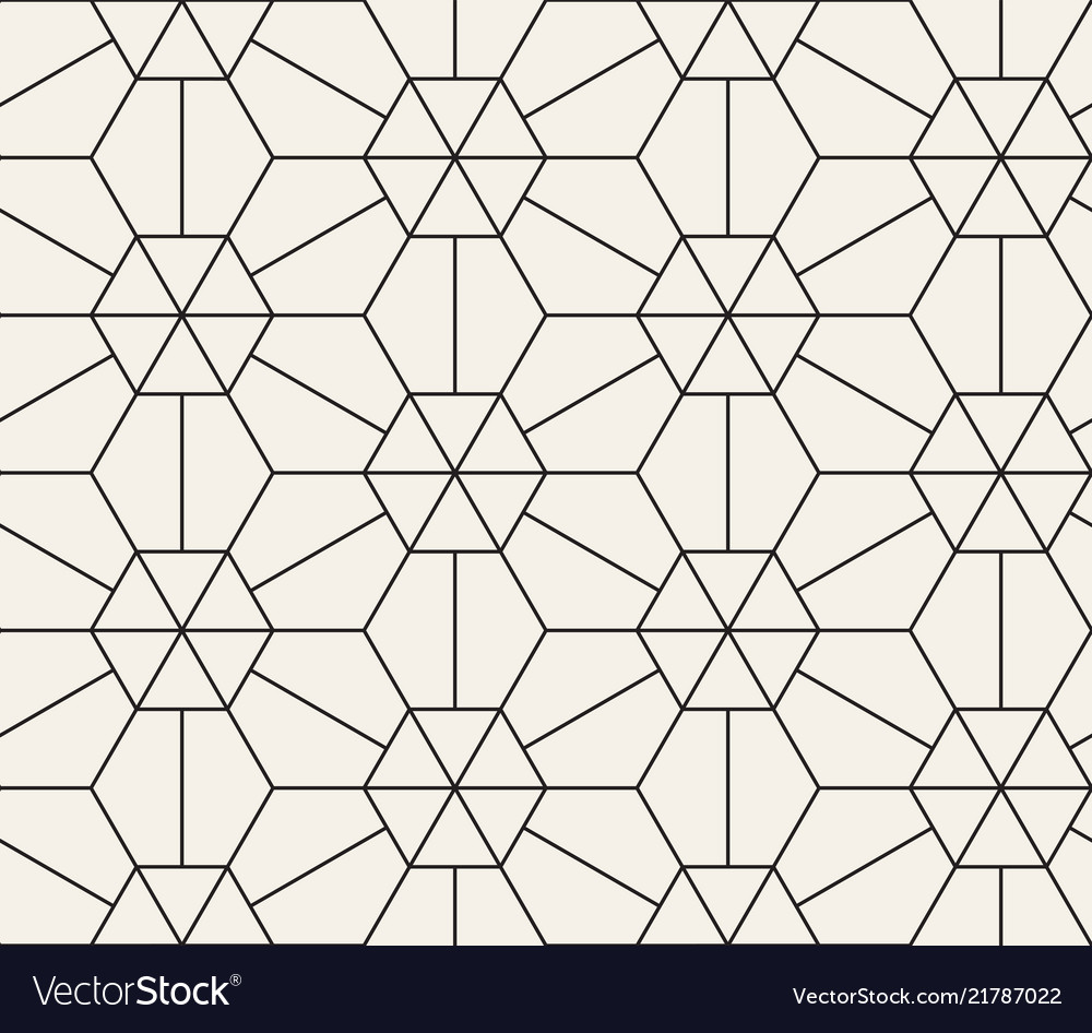 Geometric Striped Pattern
