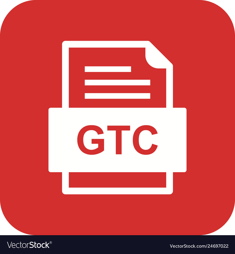 Gtc file document icon