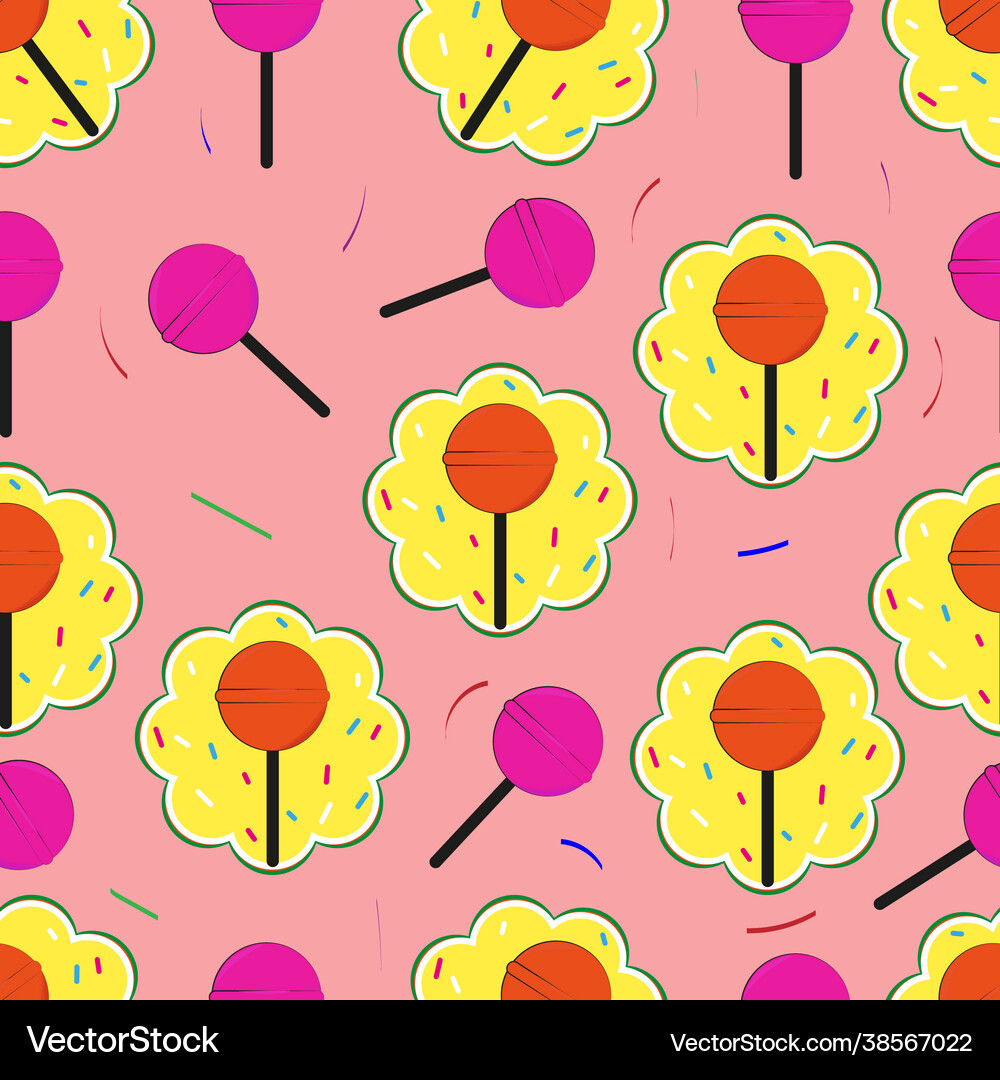 Lollipop Royalty Free Vector Image - VectorStock