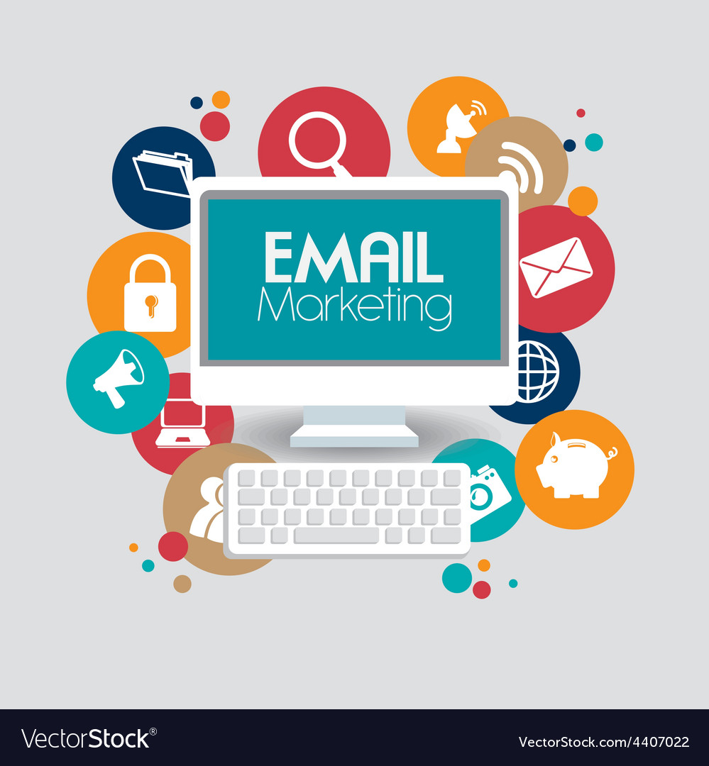 Marketing design Royalty Free Vector Image - VectorStock