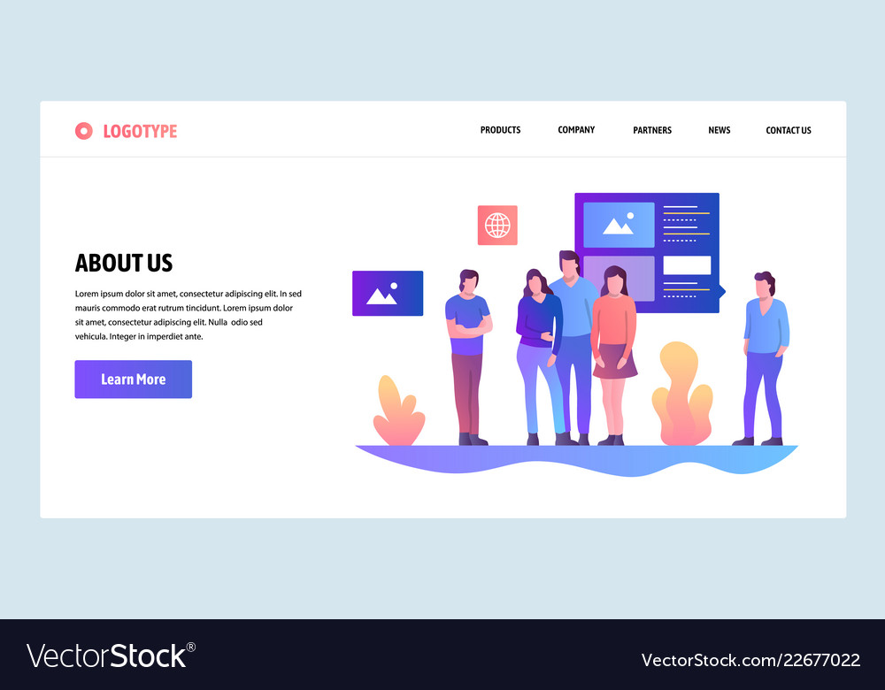 About Us Page Design For Tutor Suhu