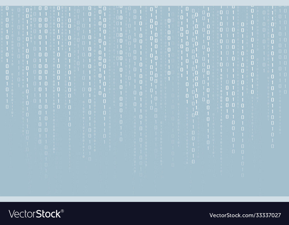 Abstrakte Technologie Hintergrund binäre Daten Vector Image Abstrakte Technologie Hintergrund binäre Daten