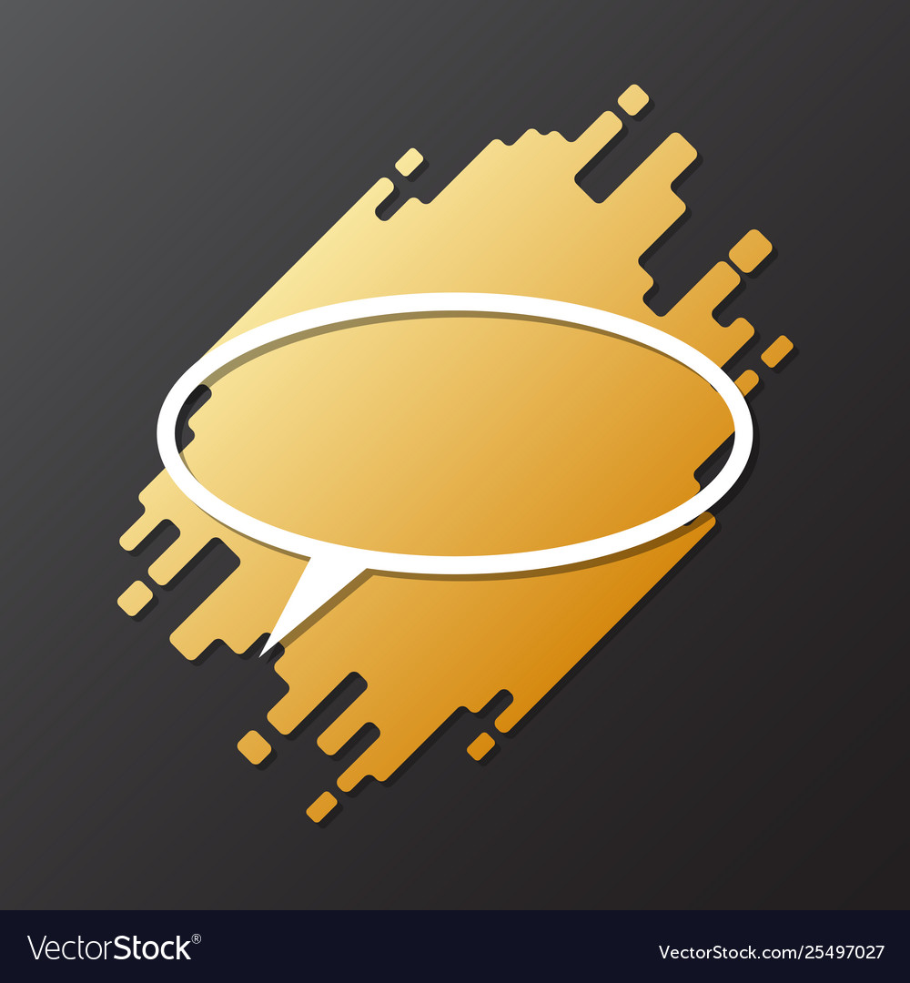 Element for design dynamic rounded form with oval
