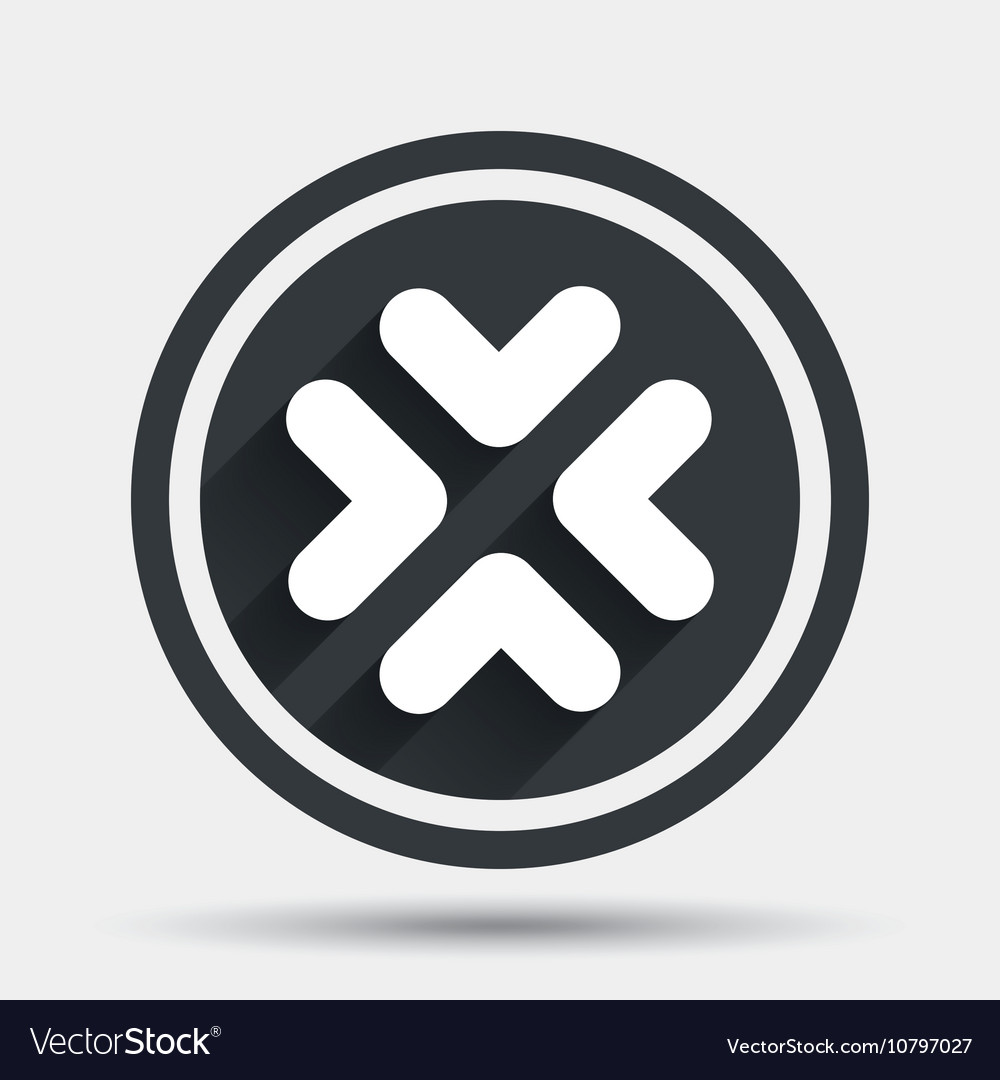 Enlarge or resize icon full screen extend