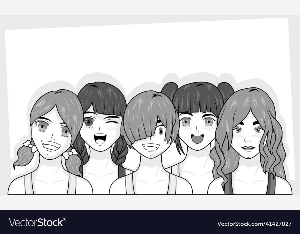 Group manga women