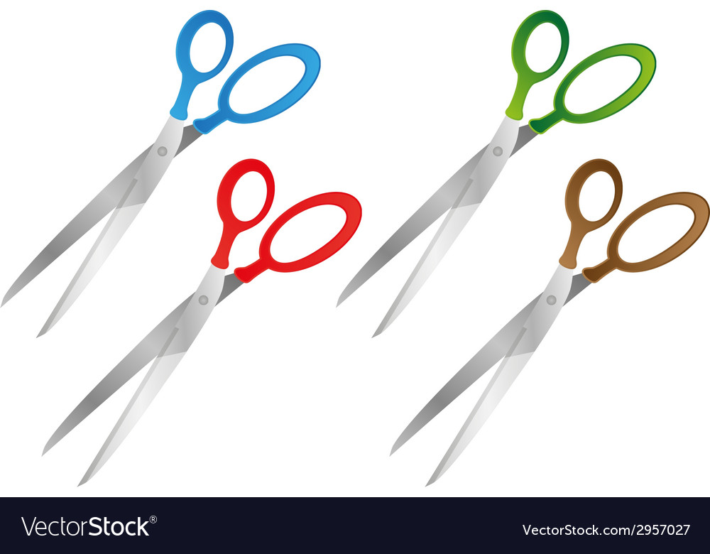 Set of scissors