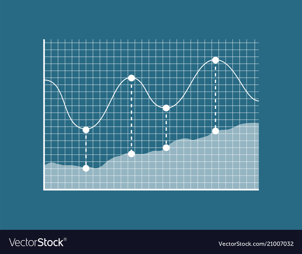 Abstract Data Diagram with Grid Lines