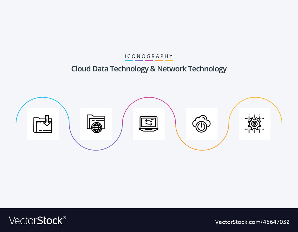 Cloud data technology and network line