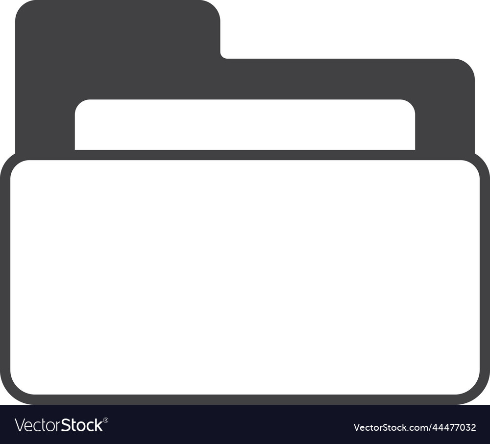 Documents and folders in minimal style