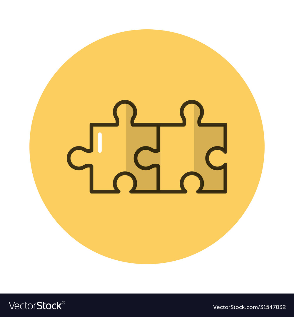 Puzzle game Royalty Free Vector Image - VectorStock