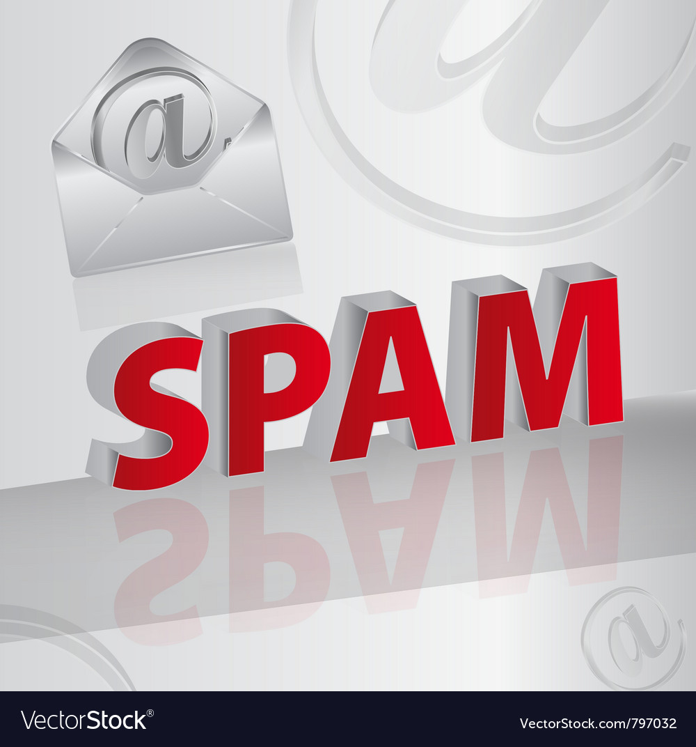 Spam Royalty Free Vector Image - VectorStock