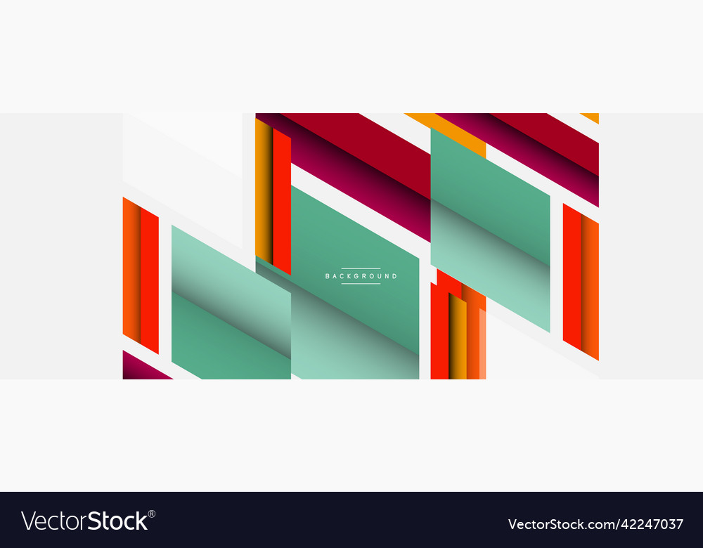Background abstract overlapping color vector image Background abstract overlapping color