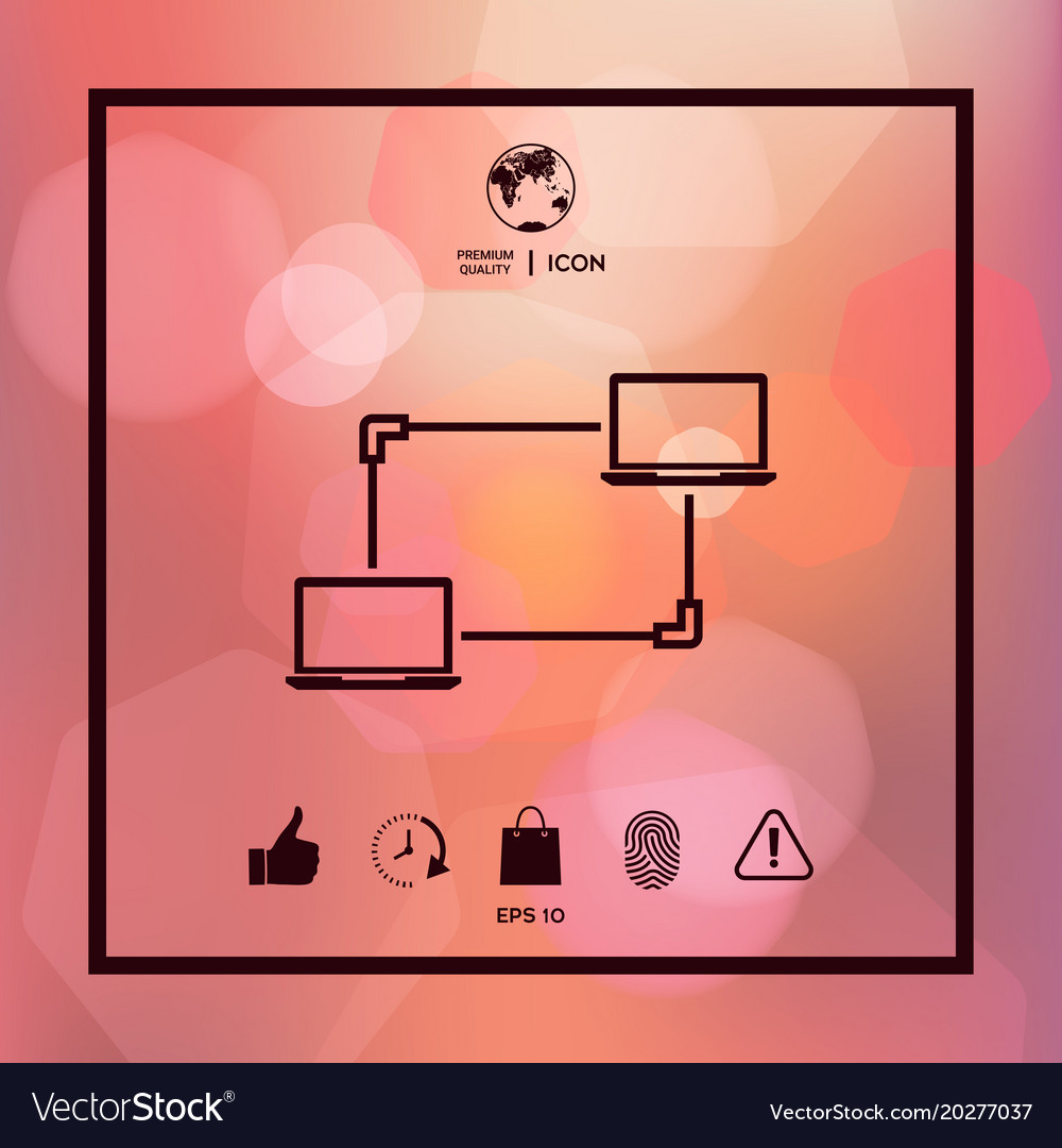 Computer network data exchange transfer concept