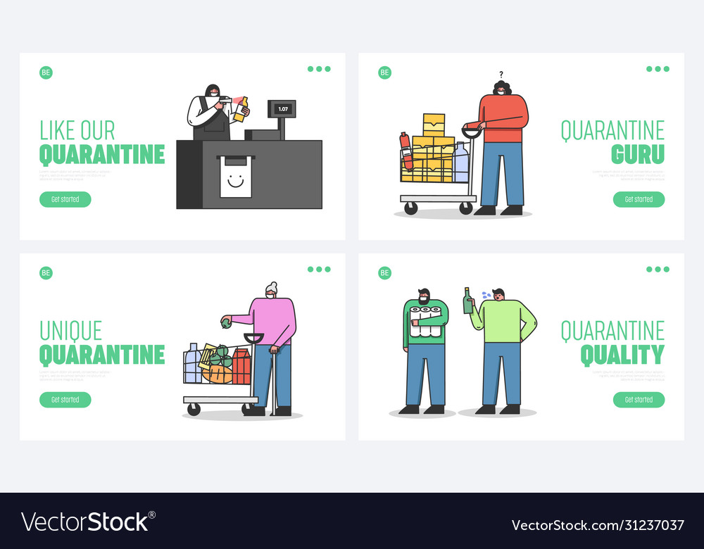 Concept of quarantine during coronavirus website